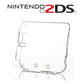 Nintendo 2DS Flat Clear Snap On Hard Protective Shell Case Back Cover | FPC