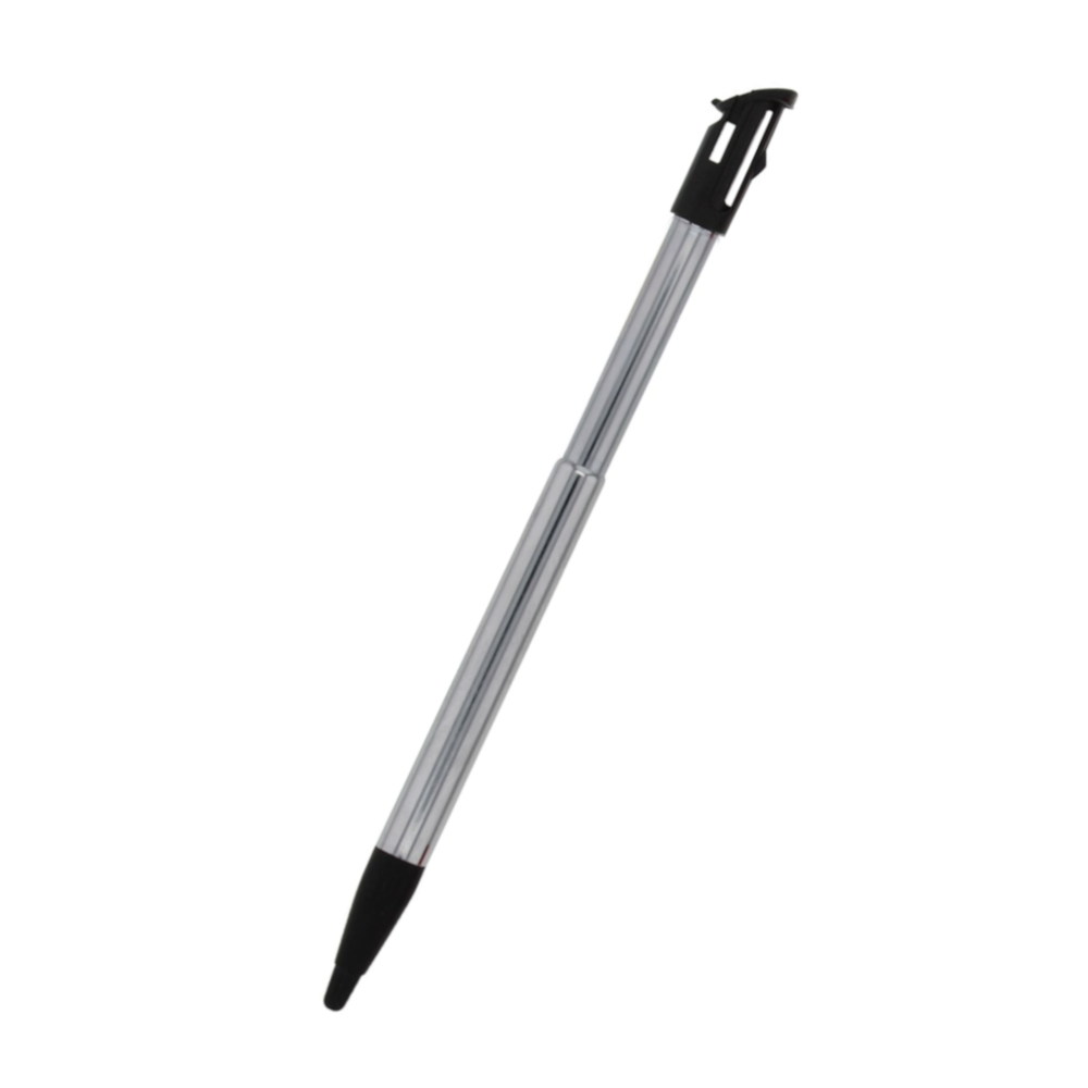 for Nintendo NEW 2DS XL - 1 Black Metal Retractable Extendable Stylus Pen FPC