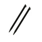 for Nintendo NEW 3DS - 2 Black Small Replacement Touch Stylus Pens | FPC