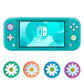 for Nintendo Switch | Lite | OLED - 2x Flower Animal Crossing Thumb Grip Covers