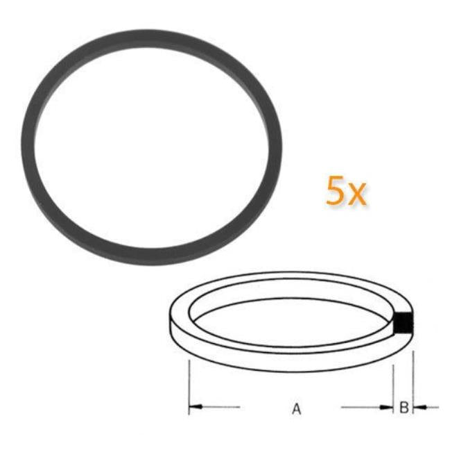 for Xbox 360 - 5x DVD Drive Tray Motor Rubber Belt Band - Fix Sticky Tray Fault