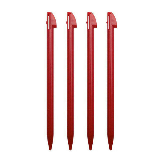 for Nintendo 3DS XL (Older version) - 4 Red Replacement Touch Stylus Pens