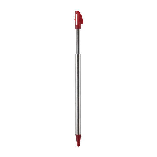 for Nintendo 3DS XL - 1 Red Metal Retractable Extendable Stylus Touch Pen