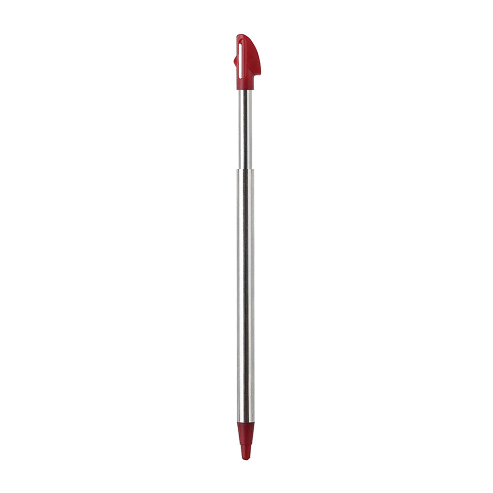 for Nintendo 3DS XL - 2 Red Metal Retractable Extendable Stylus Pens | FPC