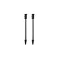for Nintendo 3DS - 2 Black Metallic Retractable Extendable Stylus Pens | FPC