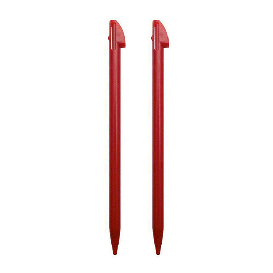 for Nintendo 3DS XL (Older version) - 2 Red Replacement Touch Stylus Pens | FPC