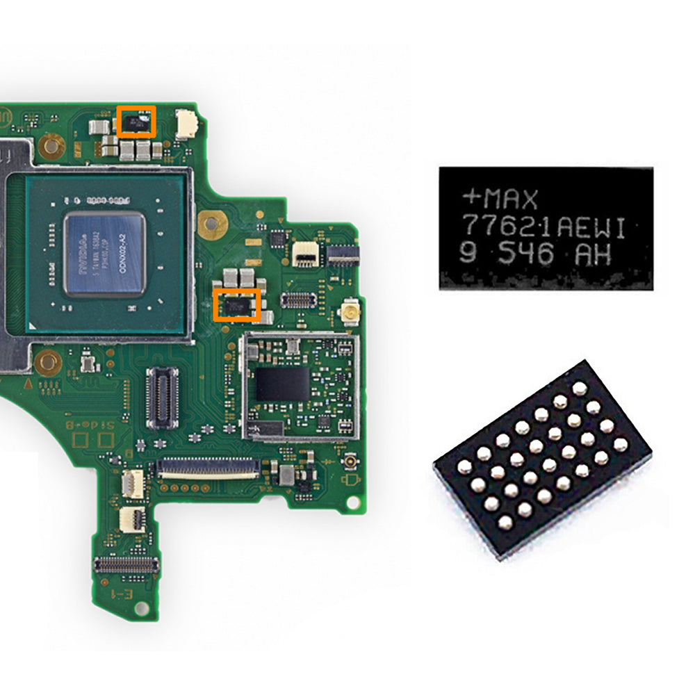 for Nintendo Switch - MAX77621AEWI Step Down Voltage Regulator IC BGA Chip