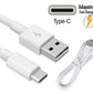 For Samsung Galaxy S25 S24 Ultra - 3.1A USB-C Fast Charging Cable Lead Type C
