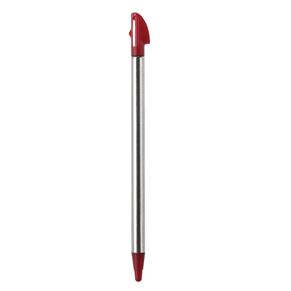 for Nintendo 3DS XL - 1 Red Metal Retractable Extendable Stylus Touch Pen