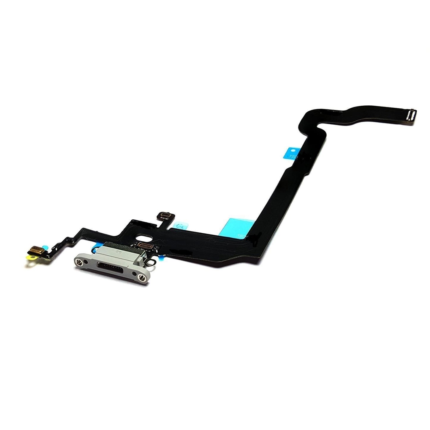White USB Charging Port Mic Flex OEM Cable for iPhone X | FPC