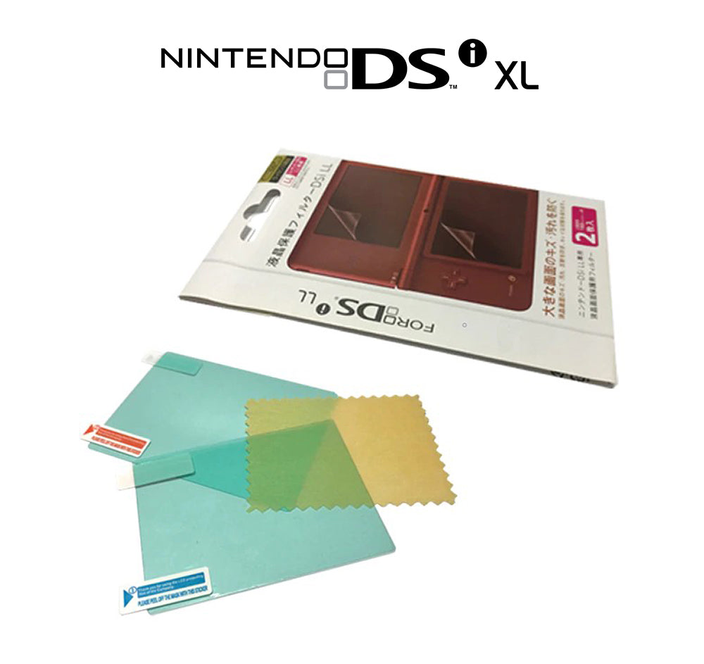 for Nintendo DSi XL - High Quality Plastic Film Screen Protector Set | FPC