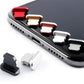 - for iPhone 14 13 12 11 XR XS SE 8 7 6 - Metal Charger Port Dust Cover Plug