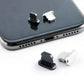 - for iPhone 14 13 12 11 XR XS SE 8 7 6 - Metal Charger Port Dust Cover Plug