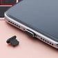 - for iPhone 14 13 12 11 XR XS SE 8 7 6 - Metal Charger Port Dust Cover Plug