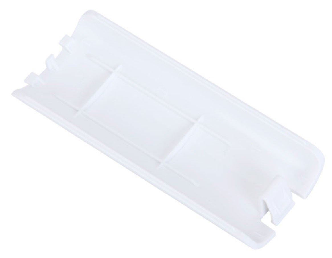 White Replacement Battery Cover & Wrist Strap Set For Wii Remote Controller