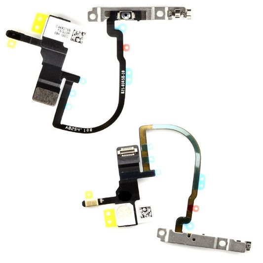 iPhone XS OEM Power ON Off Button Switch Camera Flash LED & Torch Flex Cable