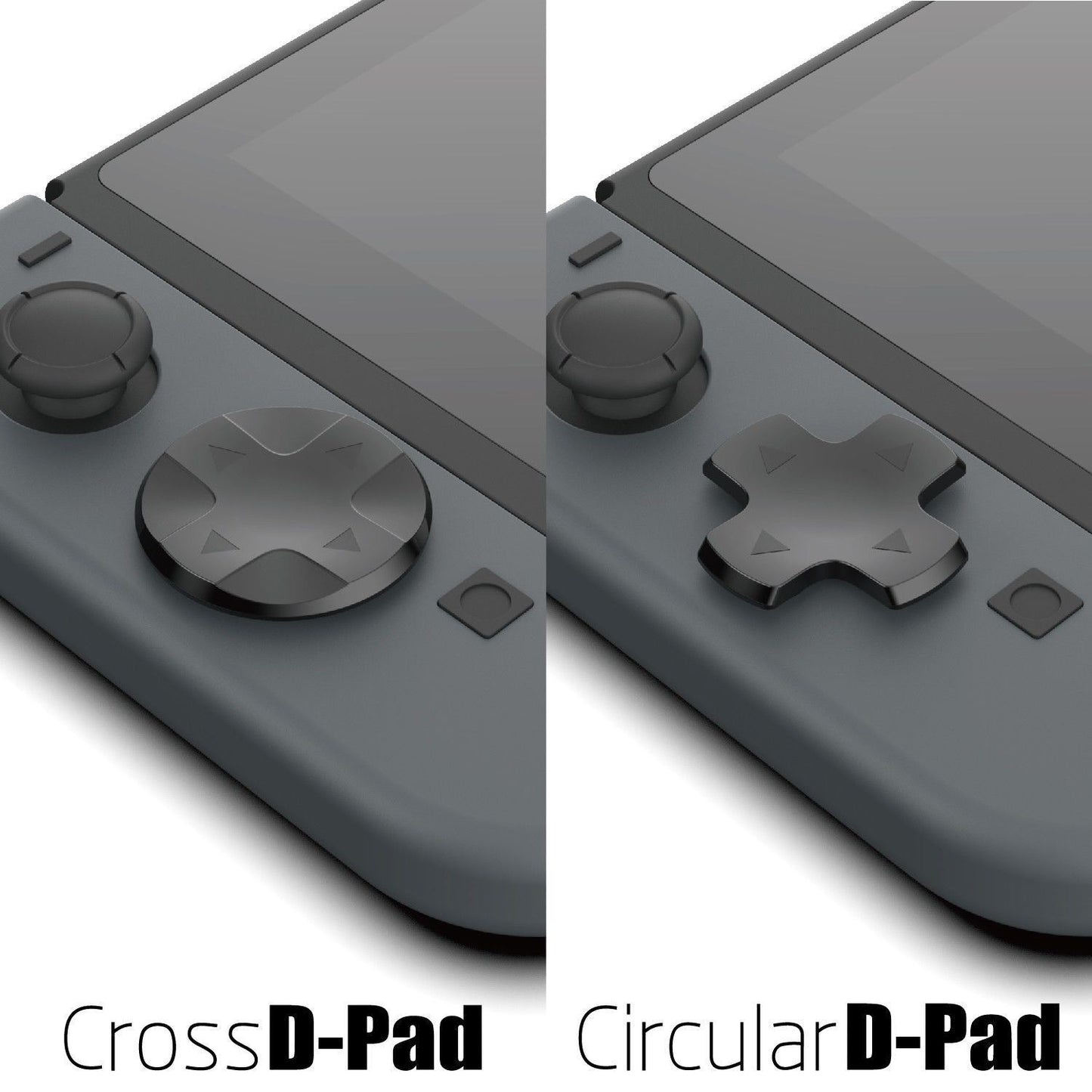 for Nintendo Switch Joy-Con - D-Pad Convertor & Button Cap Grip Cover Set | FPC