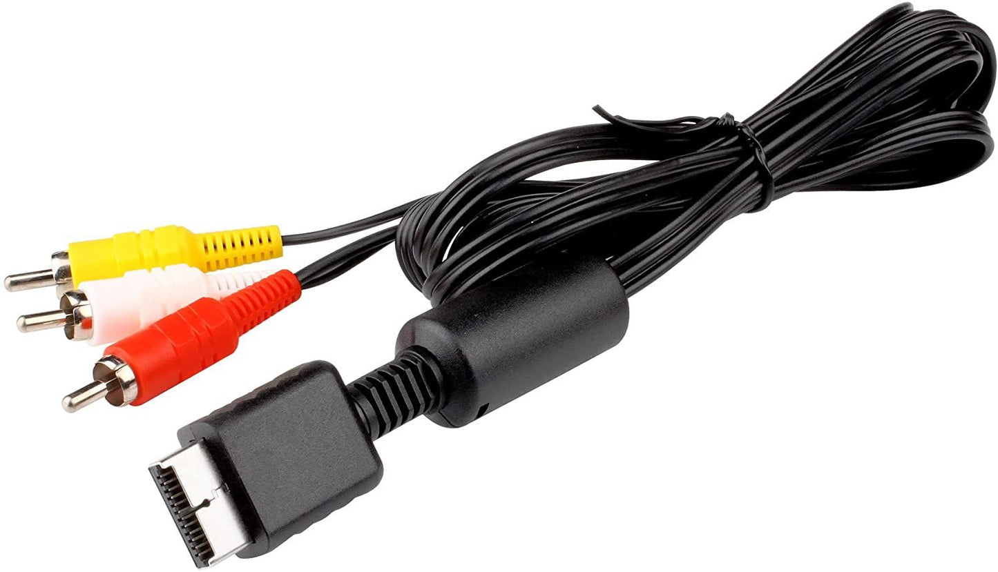 for Sony PS1 / PS2 / PS3 - RCA Audio Video AV Cable TV Lead Composite | FPC