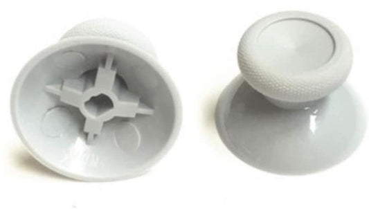 for Xbox One - 2x White Replacement Thumb sticks (Cheap Version) | FPC
