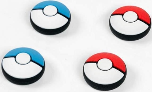 for Switch | Lite | OLED - Pokeball Silicone Thumb Stick Grip Cover Caps | FPC