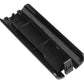 2x Black Replacement Battery Back Cover for Nintendo Wii Controller | FPC