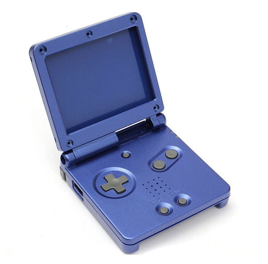 for Gameboy Advance SP - Blue Replacement Full Housing Shell & Lens | FPC