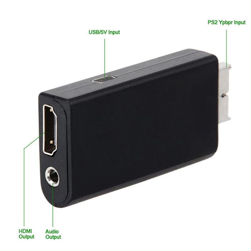 for Playstation 2 - PS2 to HDMI Adapter Converter Output 1080P HD