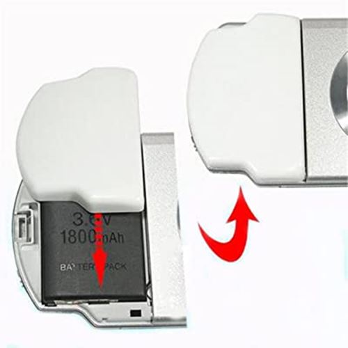 for PSP 2003 / 3003 - EXTENDED White Replacement Battery Cover | FPC