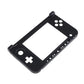 for Nintendo 3DS XL - Black Mid Hinge Frame Housing Shell Part | FPC