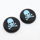 for Xbox Series X / PS5 - 2x Skull Silicone Analog Thumb Stick Grip Cover | FPC