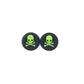 for Xbox Series X / PS5 - 2x Skull Silicone Analog Thumb Stick Grip Cover | FPC