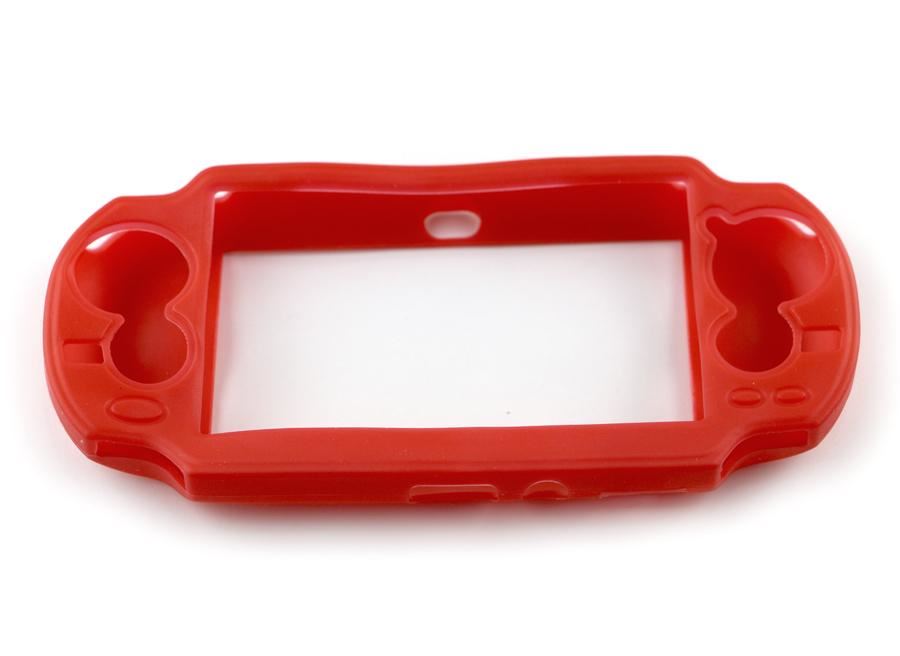 for PS Vita 1000 - Soft Silicone Rubber Bumper Protective Case Cover | FPC