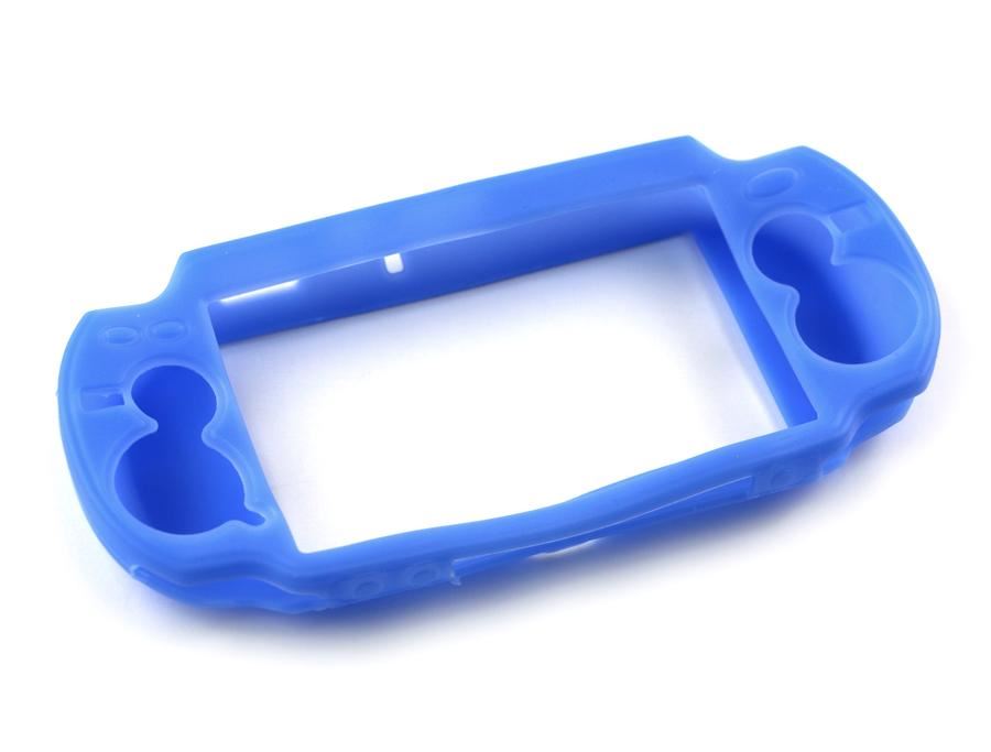 for PS Vita 1000 - Soft Silicone Rubber Bumper Protective Case Cover | FPC
