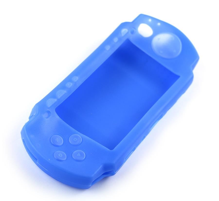 for PSP 1000 Series - Soft Silicone Rubber Bumper Protective Case Cover | FPC