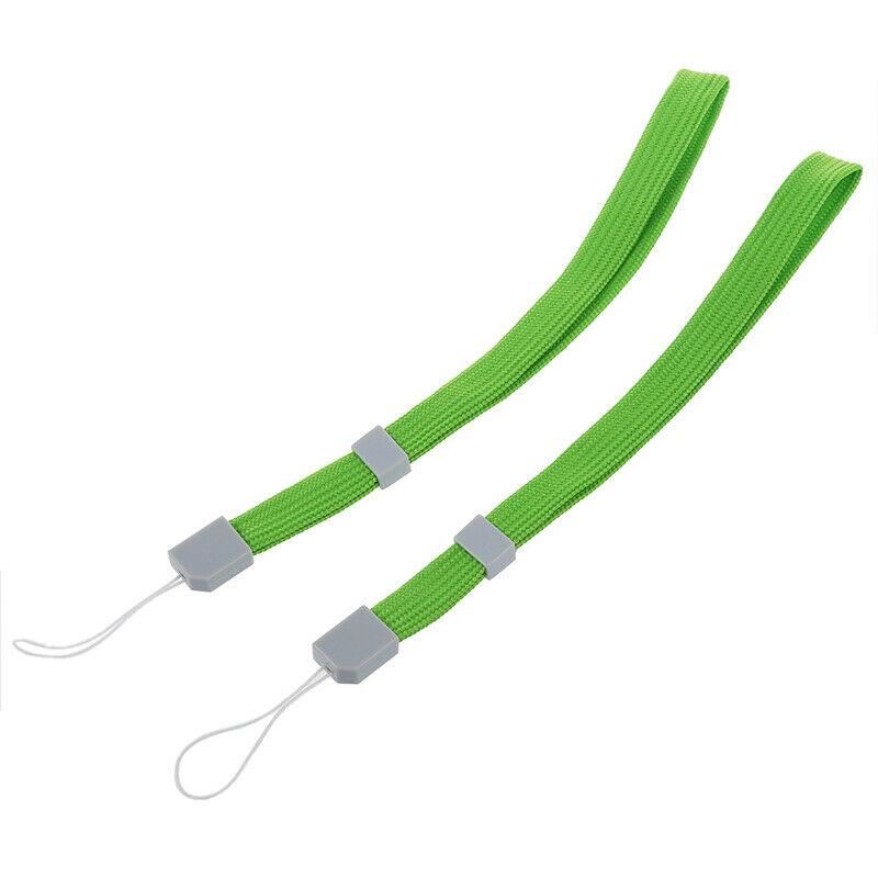 2x Green Adjustable Wrist Strap For Wii Remote Switch PS Vita PSP 3DS XL | FPC