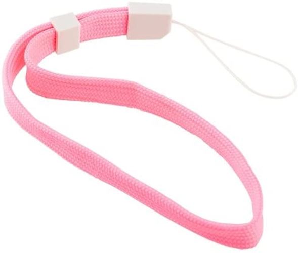 2x Pink & Grey Adjustable Wrist Strap For Wii Remote Switch Vita PSP 3DS | FPC