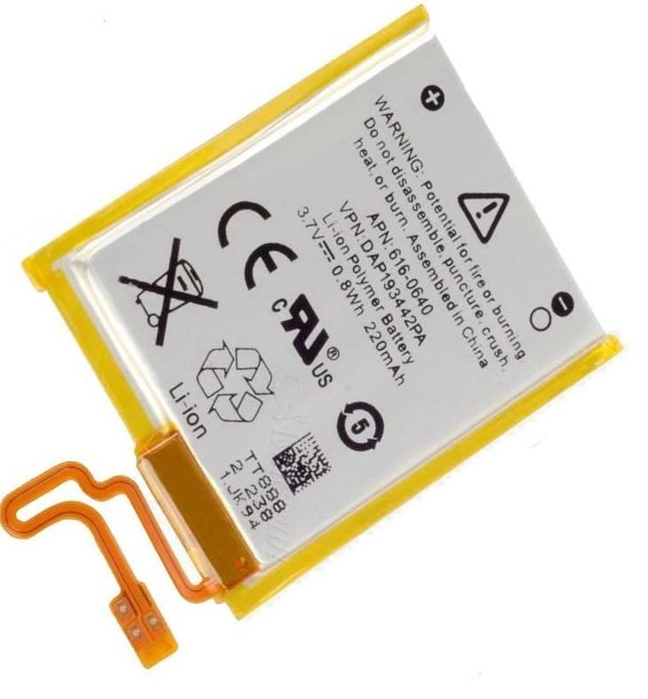 for iPod Nano 7th Generation - OEM Replacement Battery 3.7v 220mAh  | FPC