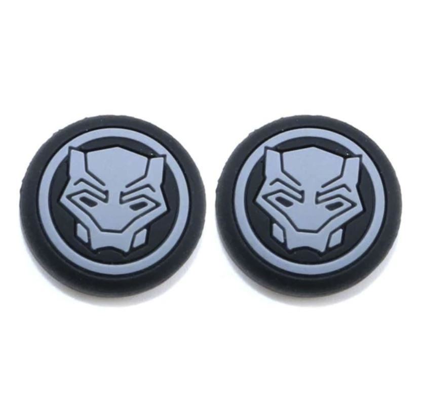 for PS5 / PS4 / Xbox One / Series X|S - 2x Rubber Silicone Thumb Stick Grip Caps