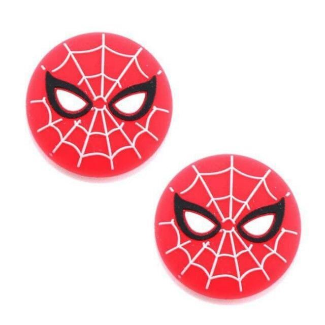 for PS5 / PS4 / Xbox One / Series X|S - 2x Rubber Silicone Thumb Stick Grip Caps