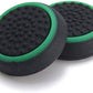 for PS5 / Xbox Series X - 2x Striped Silicone Thumb Stick Grip Cover | FPC