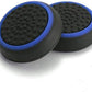 for PS5 / Xbox Series X - 2x Striped Silicone Thumb Stick Grip Cover | FPC