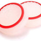 for PS5 / Xbox Series X - 2x Striped Silicone Thumb Stick Grip Cover | FPC