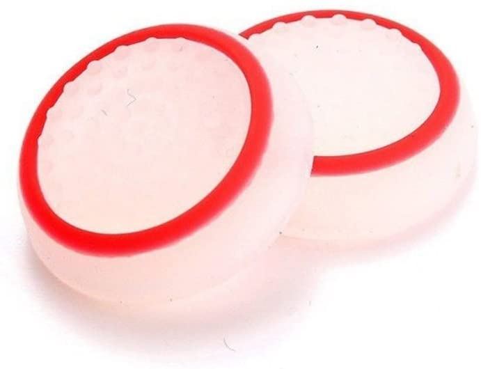 for PS5 / Xbox Series X - 2x Striped Silicone Thumb Stick Grip Cover | FPC