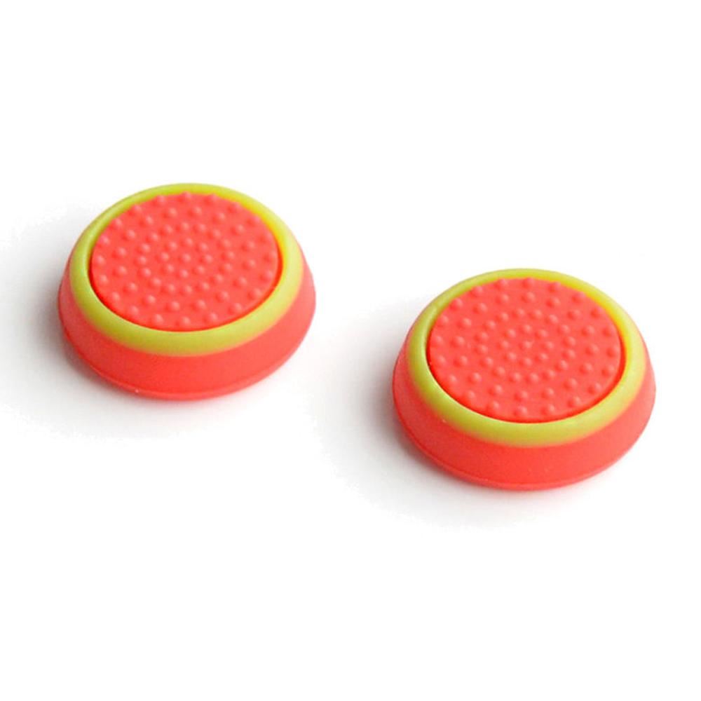 for PS5 / Xbox Series X - 2x Striped Silicone Thumb Stick Grip Cover | FPC