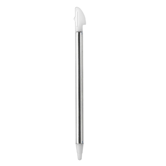for Nintendo 3DS XL - 1 White Metal Retractable Extendable Stylus Touch Pen