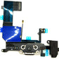 for Apple iPhone 5C - Black USB Charging Port Mic Headphone Jack Flex | FPC