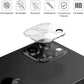 for iPhone 12 Pro - Full Tempered HD Glass Camera Lens Protector Cover | FPC