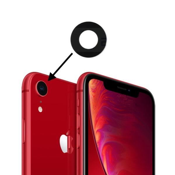 for iPhone XR - Replacement Back Rear Camera Lens Glass & Adhesive | FPC