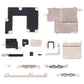 for iPhone 11 Pro - OEM Replacement Internal Small Bracket Clip Part Set | FPC