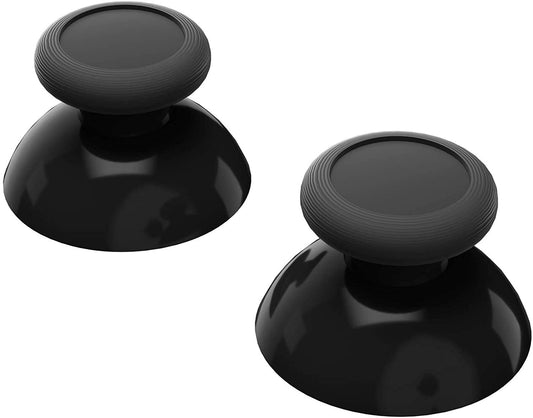 for Nintendo Switch Pro Controller - 2x Black Replacement Analog Thumb Stick